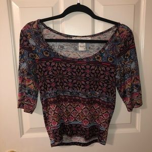 WORN ONCE / Quarter Sleeve American Rag Top